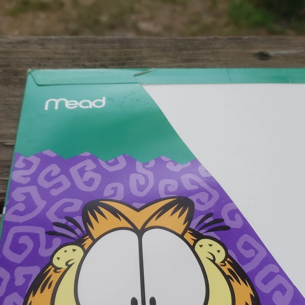 Vintage Folder Garfield the cat Well Duh!
